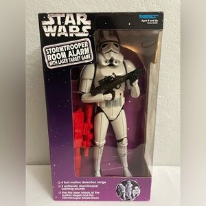 Star Wars Stormtrooper Room Alarm With Laser Target Game by Tiger Electronics